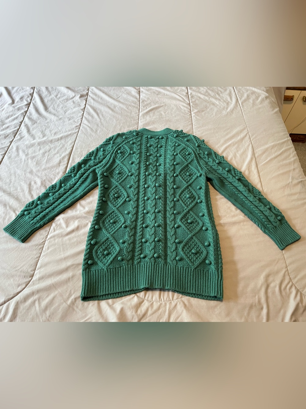 Wilfred Emerald Green Alps Knit Cardigan - Picture 5 of 10